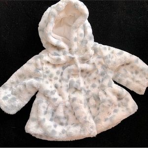 First Impressions Coat with Hood size 6-9 mos.